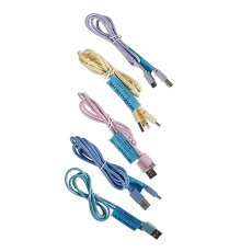USB Cable type C 1 amp - 90cm, assorted colours